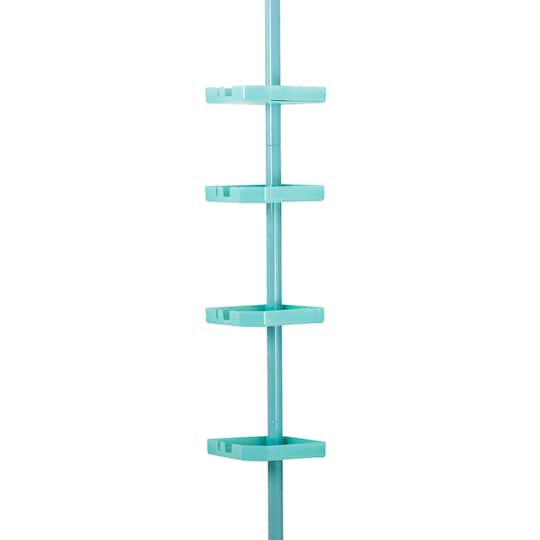 Bath Bliss 4-Tier Tension Corner Shower Organizer Caddy